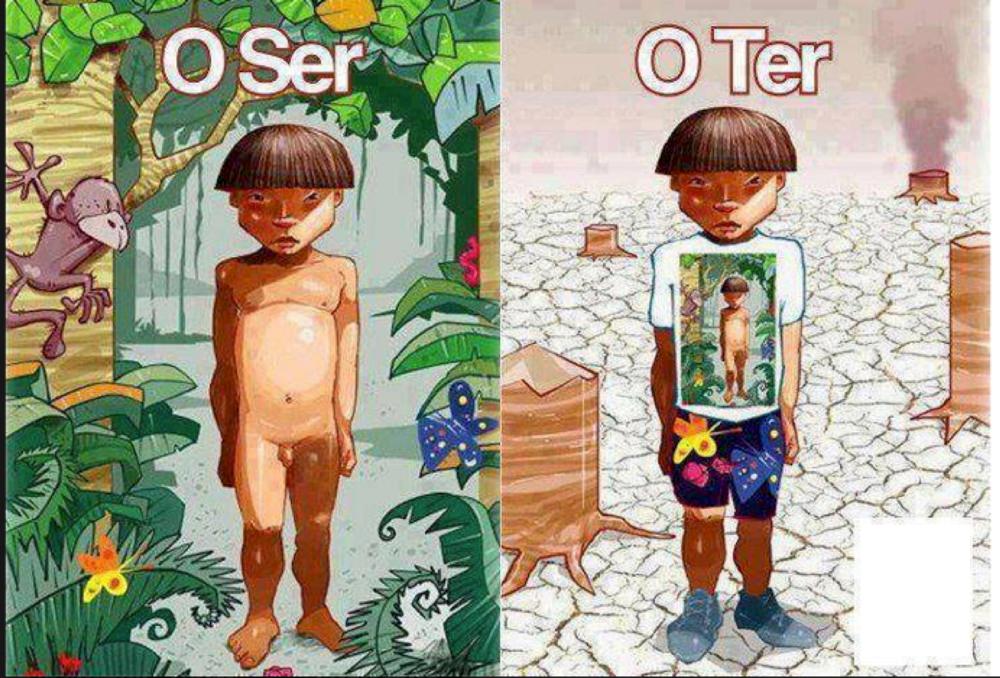 A diferença entre o ser e o ter EscreverOnline